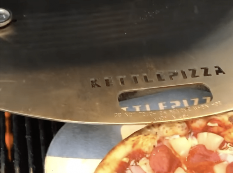 Cooking Pizza on the KettlePizza Gas Pro Pizza Oven and Weber Genesis Gas Grill 1 KettlePizza Gas Pro