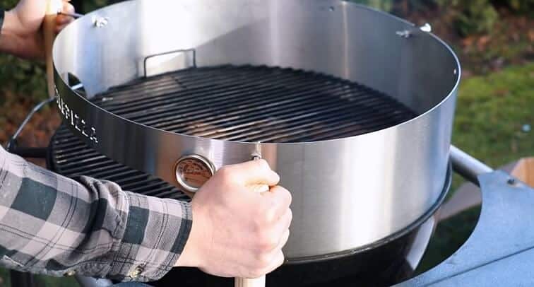 Setup for the KettlePizza