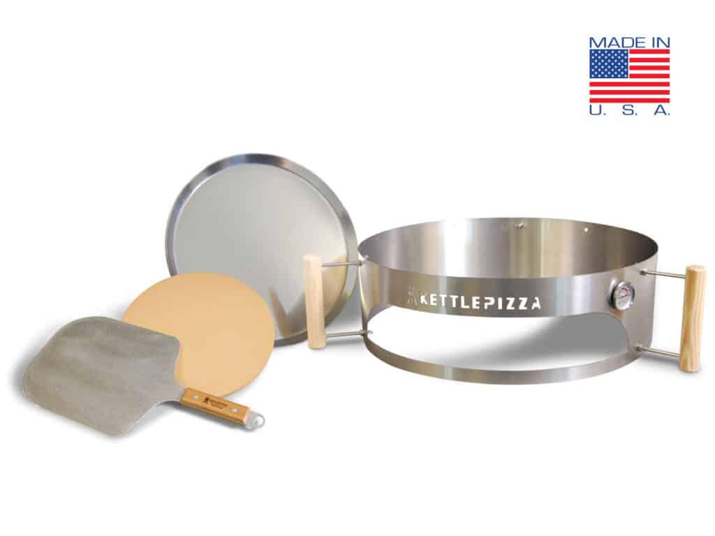 KettlePizza KPDU-22 – Deluxe Pizza Oven Kit For Weber 18.5 & 22.5